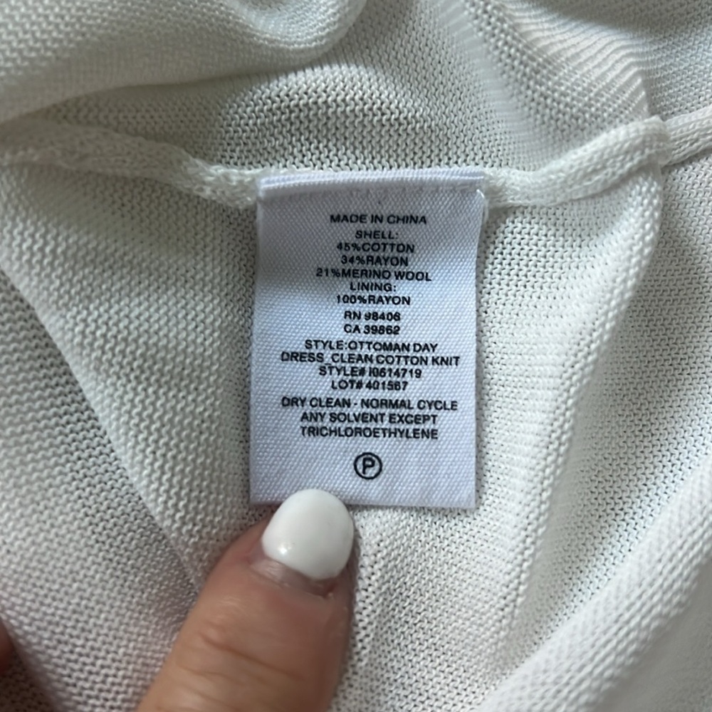 Theory Ottoman Knit Tank Dress - Picture 6 of 6